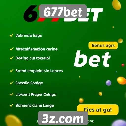Promoções e bônus disponíveis no 677bet